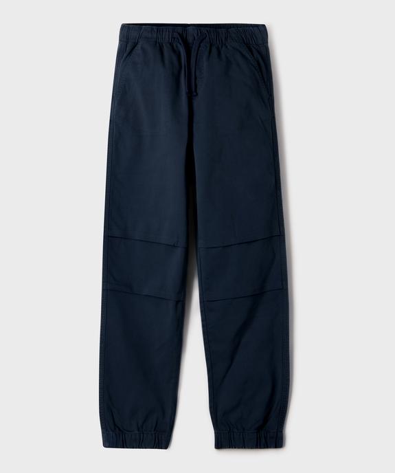 Pantalon parachute avec taille ajustable garçon vue1 - GEMO (JUNIOR) - GEMO