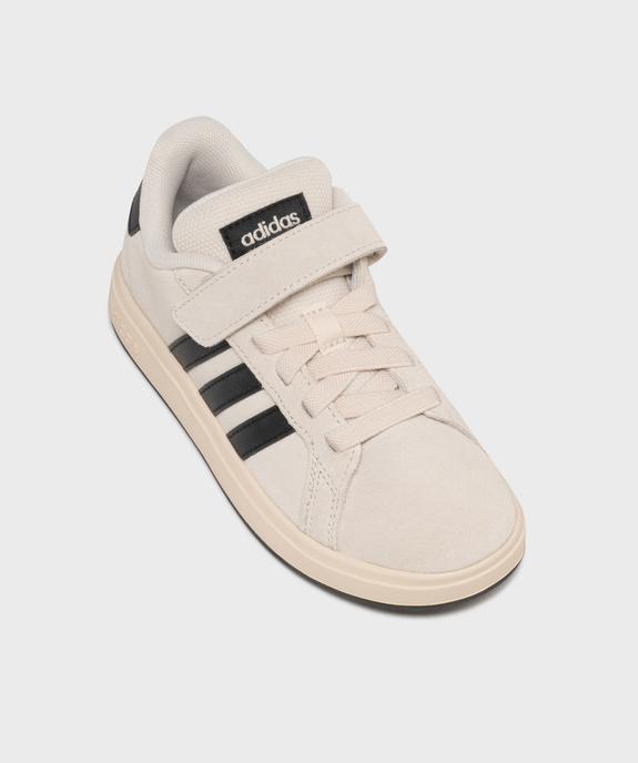 Baskets Grand Court 00s à scratch garçon - Adidas vue5 - ADIDAS - GEMO