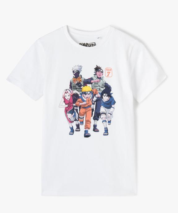 Tee-shirt garçon à manches courtes avec motif - Naruto vue1 - NARUTO - GEMO