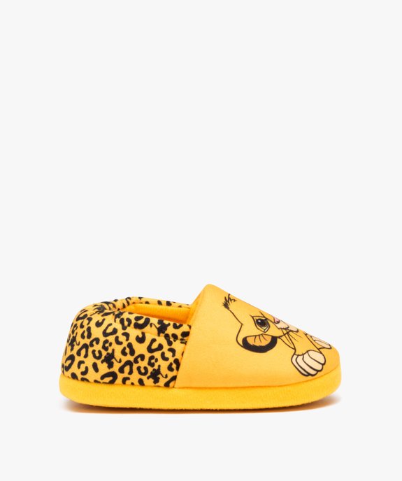 Chaussons garçon en jersey imprimé Simba - Roi Lion vue1 - ROI LION - GEMO