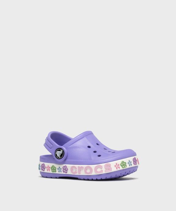 Sabots souples fille Baya Band Flowers - Crocs vue2 - CROCS - GEMO