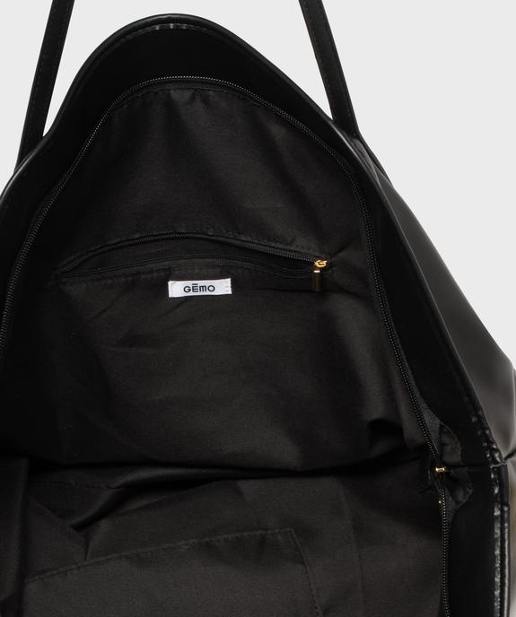 Sac cabas souple porté épaule femme vue3 - GEMO (ACCESS) - GEMO