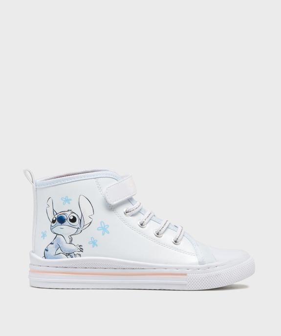 Baskets montantes avec motif Stitch fille - Disney vue1 - LILO & STITCH - GEMO