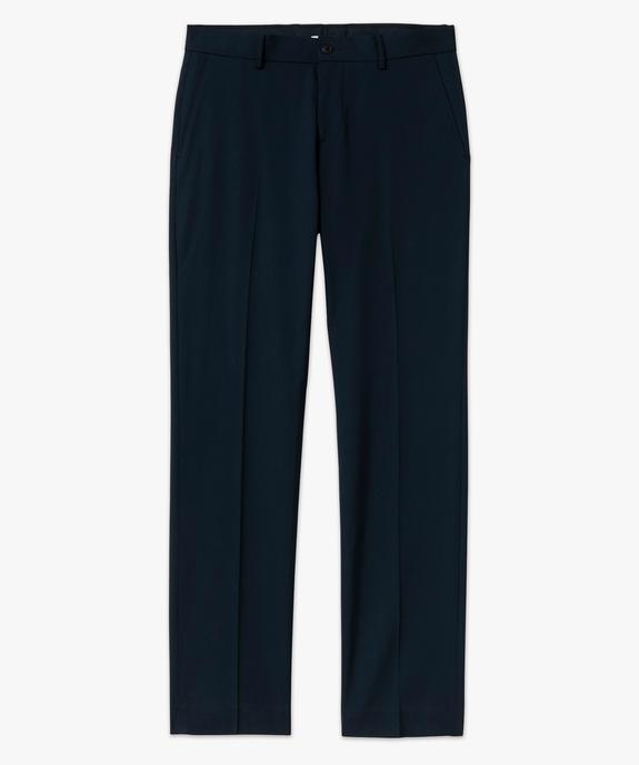 Pantalon de costume stretch homme vue4 - GEMO 4G HOMME - GEMO