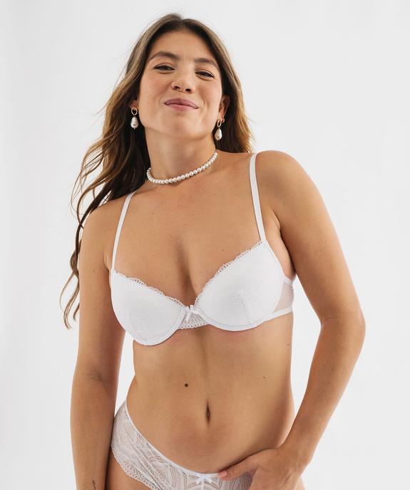 Soutien-gorge corbeille à armatures femme vue2 - GEMO(HOMWR FEM) - GEMO