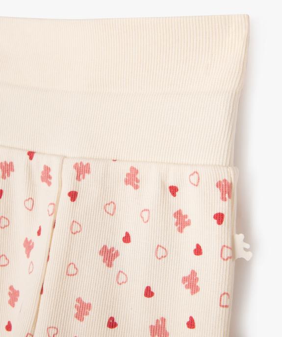 Ensemble naissance évolutif 3 pièces bébé fille - LuluCastagnette  vue6 - LULUCASTAGNETTE - GEMO