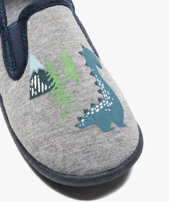 Chaussons garçon en jersey imprimés dinosaure vue6 - GEMO (ENFANT) - GEMO