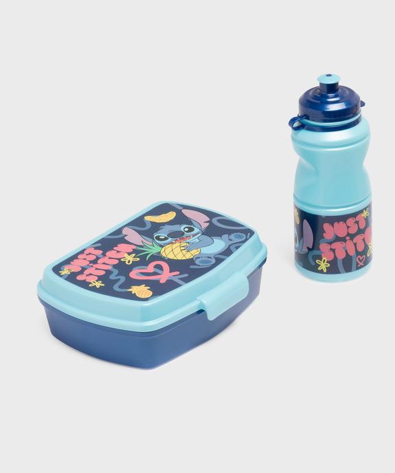 Boite à goûter avec gourde enfant motif Stitch - Disney vue3 - LILO & STITCH - GEMO