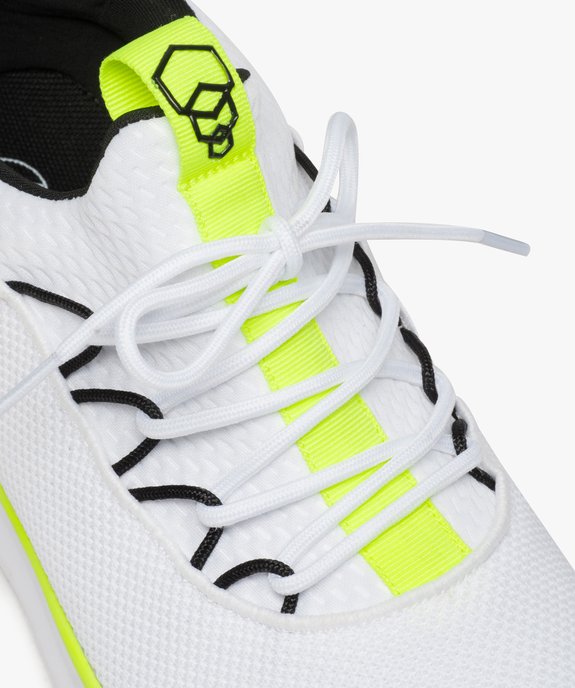 Baskets homme façon socquettes en mesh à lacets vue6 - GEMO (SPORTSWR) - GEMO