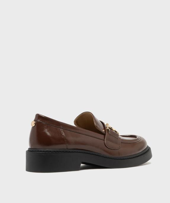 Mocassins vernis à épaisse semelle femme - LuluCastagnette vue4 - LULUCASTAGNETTE - GEMO