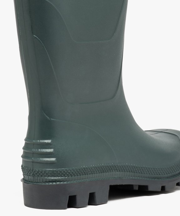 Bottes de pluie à semelle crantée vue6 - URBAN STEPS - GEMO