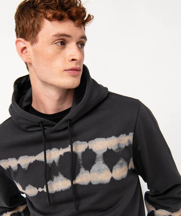 Sweat à capuche effet tie and dye homme vue2 - GEMO (HOMME) - GEMO