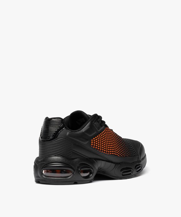 Baskets running en mesh renforcé avec semelle à bulle d'air homme  vue5 - 5 MILES - GEMO