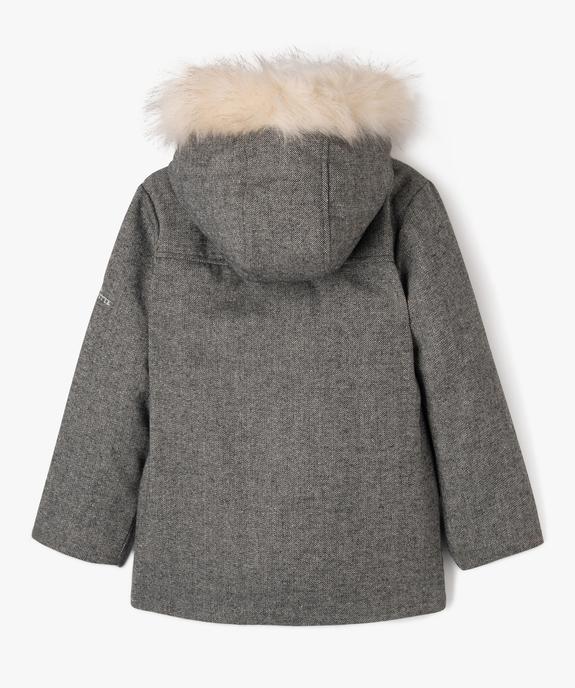Manteau à capuche pailleté et doublure pouce et chaude fille - LuluCastagnette - LULU CASTAGNETTE GEMO FOR GOOD Manteau à capuche pailleté et doublure pouce et chaude fille - LuluCastagnette vue5 - LULU CASTAGNETTE GEMO FOR GOOD - GEMO