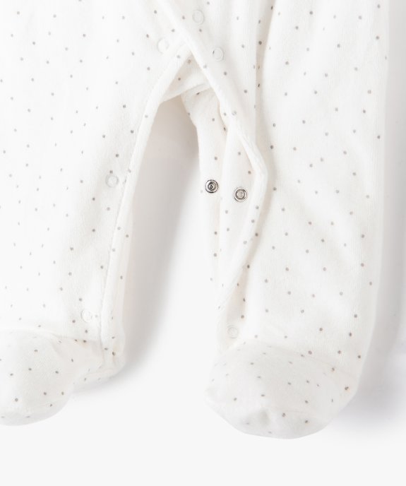 Pyjama bébé à pois imprimé Bambi - Disney vue3 - DISNEY DTR - GEMO