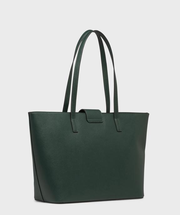 Sac cabas rigide en matière texturée femme vue2 - GEMO (ACCESS) - GEMO
