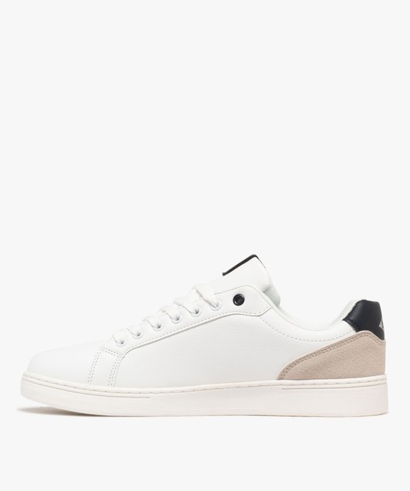 Baskets de ville à lacets avec contrefort suédé homme - Lee Cooper vue3 - LEE COOPER - GEMO