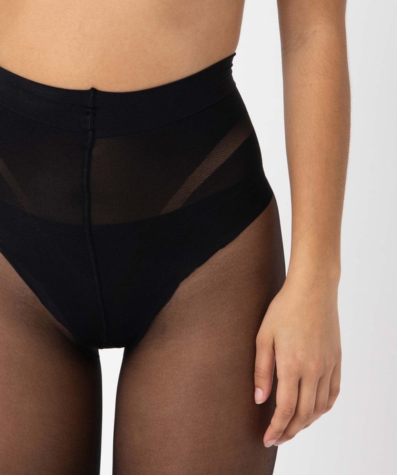 Collants femme en voile transparent infaillible ventre plat vue2 - GEMO(HOMWR FEM) - GEMO