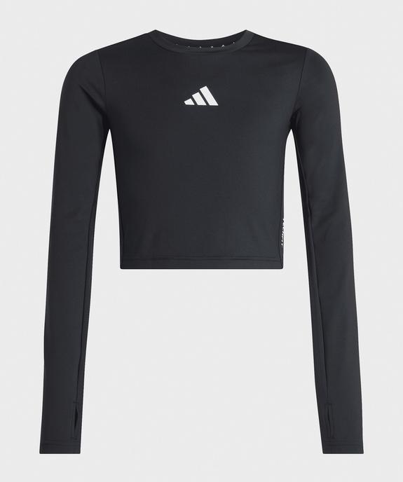 Tee-shirt Techfit à manches longues fille - Adidas vue1 - ADIDAS - GEMO
