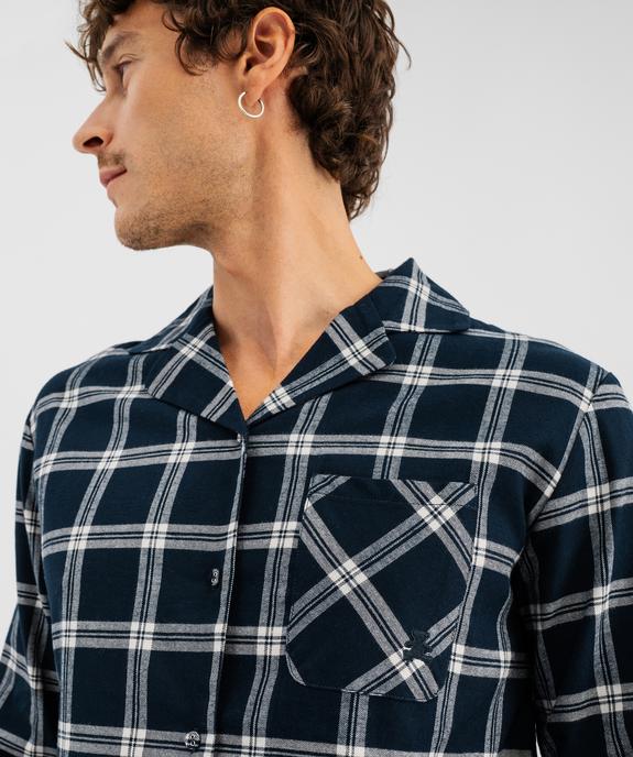Pyjama à carreaux homme - LuluCastagnette vue2 - LULUCASTAGNETTE - GEMO