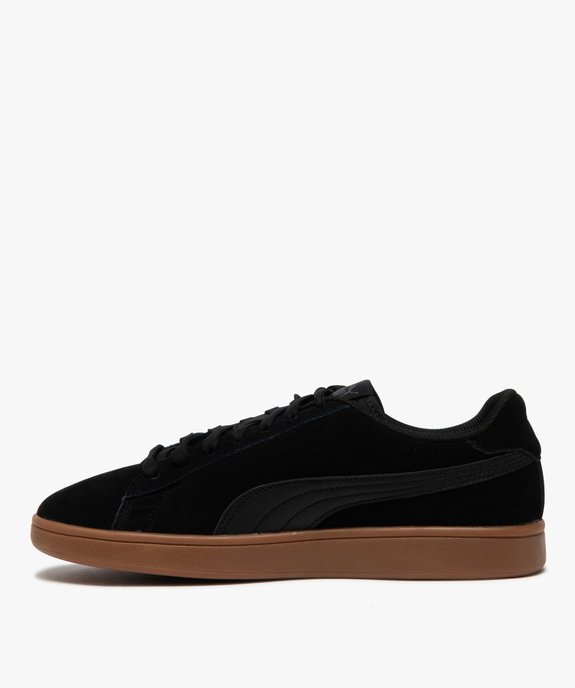 Baskets homme dessus cuir à lacets – Puma Smash vue3 - PUMA - GEMO