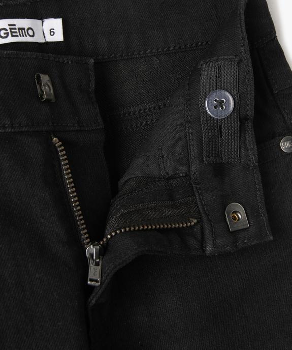 Bermuda en jean stretch coupe Regular garçon vue2 - GEMO (ENFANT) - GEMO