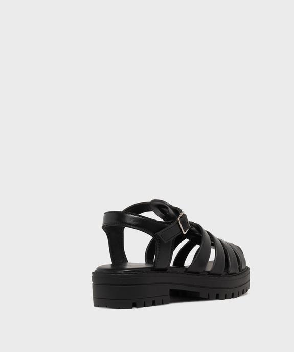 Sandales à brides sur semelle crantée fille - Lovely Wings vue4 - LOVELY WINGS - GEMO