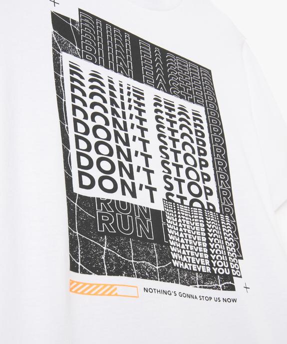 Tee-shirt garçon avec motif XXL sur l’avant vue2 - GEMO (JUNIOR) - GEMO