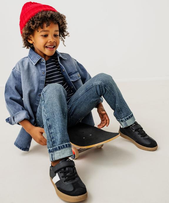 Chemise en jean à boutons pression garçon vue5 - GEMO (ENFANT) - GEMO