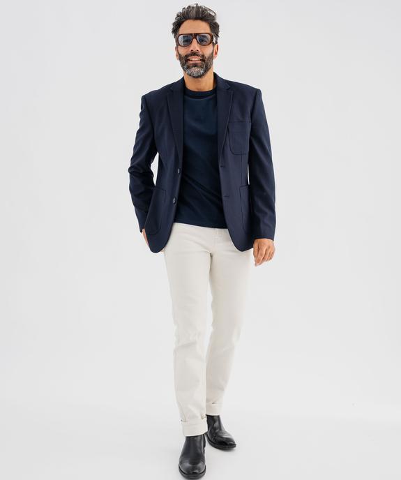 Tee-shirt manches courtes et col rond homme vue4 - GEMO (HOMME) - GEMO