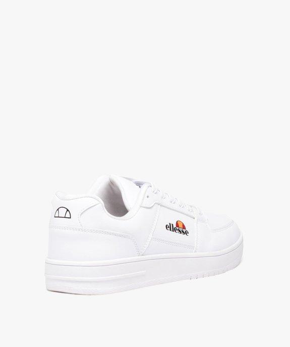 Baskets garçon unies style rétro à lacets - Ellesse vue4 - ELLESSE - GEMO