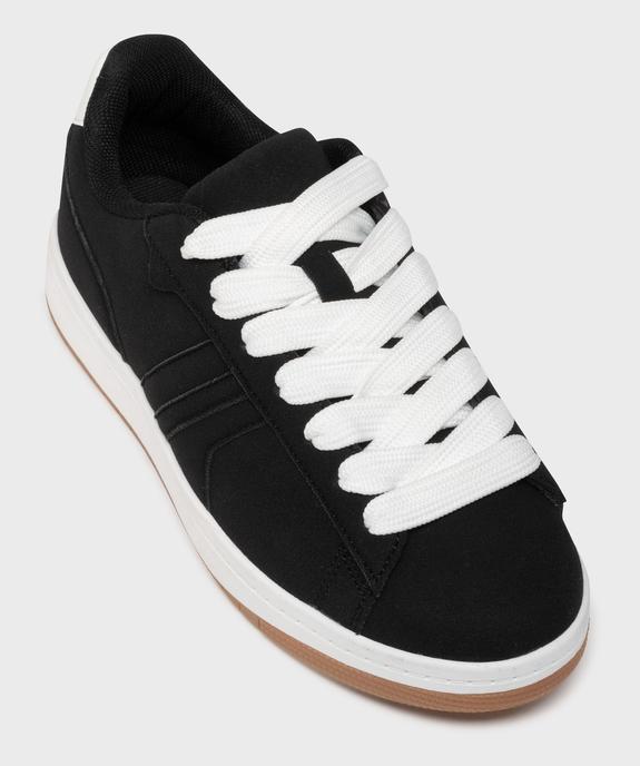 Baskets basses esprit skate femme - Camps United vue5 - 5 MILES - GEMO