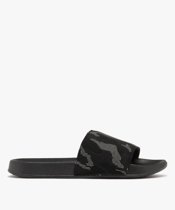 Mules de piscine à motif camouflage garçon vue1 - GEMO (PLAGE) - GEMO