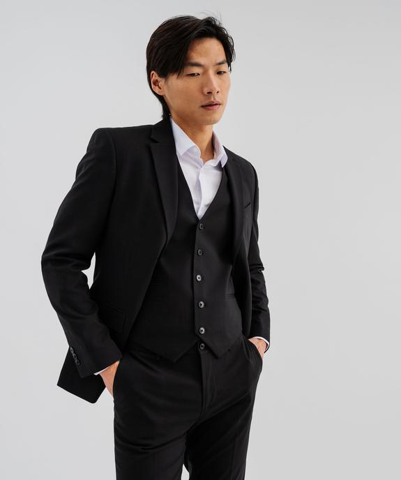 Veste de costume coupe droite en matière extensible homme vue1 - GEMO 4G HOMME - GEMO