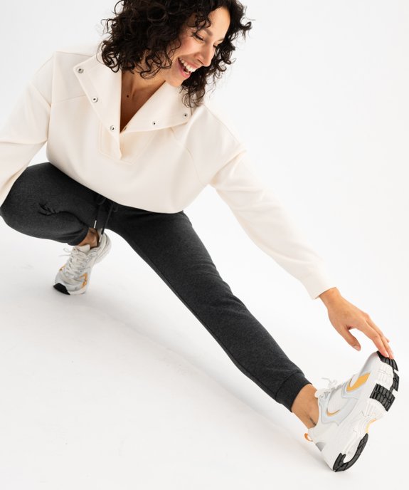 Pantalon de jogging molletonné femme vue5 - GEMO(FEMME PAP) - GEMO