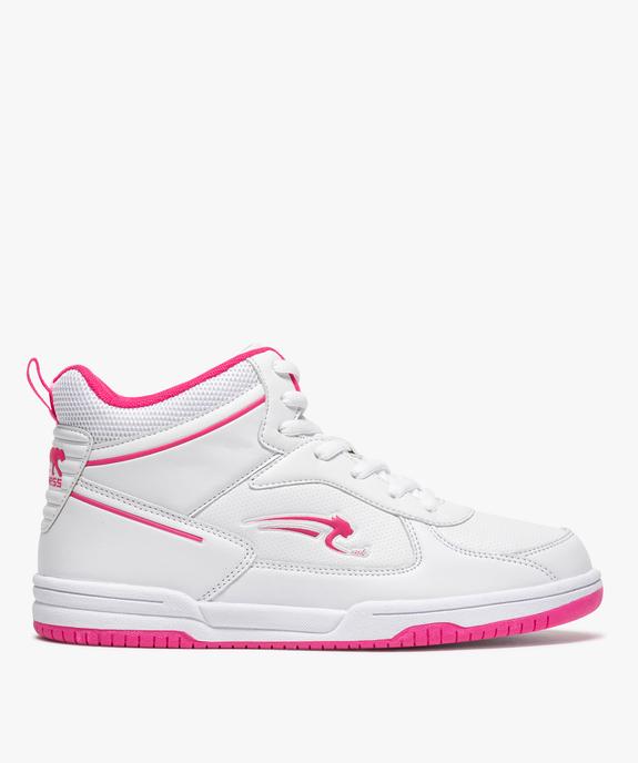 Baskets fille semi-montantes bicolores - Airness vue1 - AIRNESS - GEMO