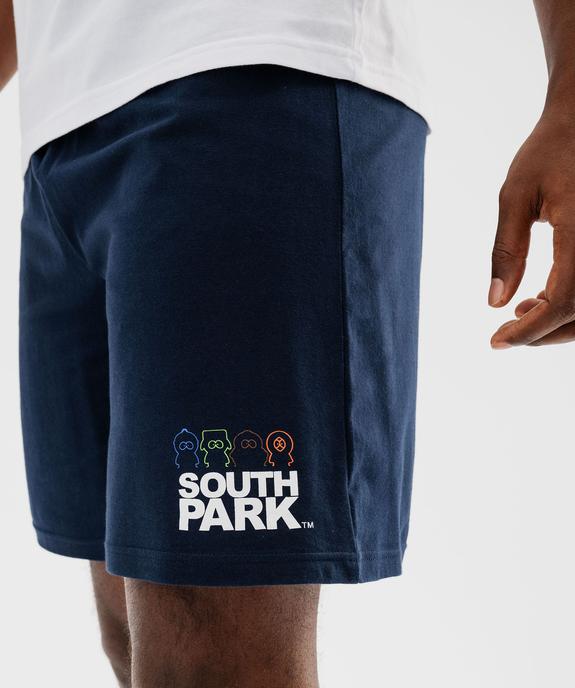 Pyjashort en coton imprimé homme - South Park vue4 - SOUTH PARK - GEMO