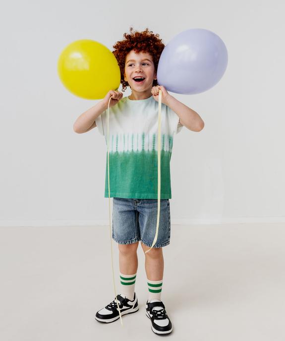 T-shirt manches courtes original garçon vue5 - GEMO (ENFANT) - GEMO