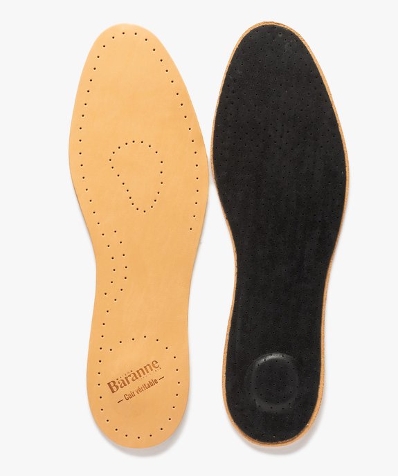 Semelles cuir 44-45 - Baranne vue1 - BARANNE - GEMO