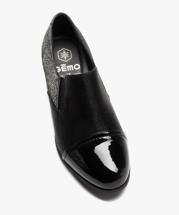 Escarpins femme confort à talon dessus couvrant vue5 - GEMO(URBAIN) - GEMO