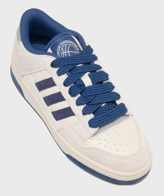 Baskets Rapid Court Low dessus cuir homme - Adidas vue5 - ADIDAS - GEMO
