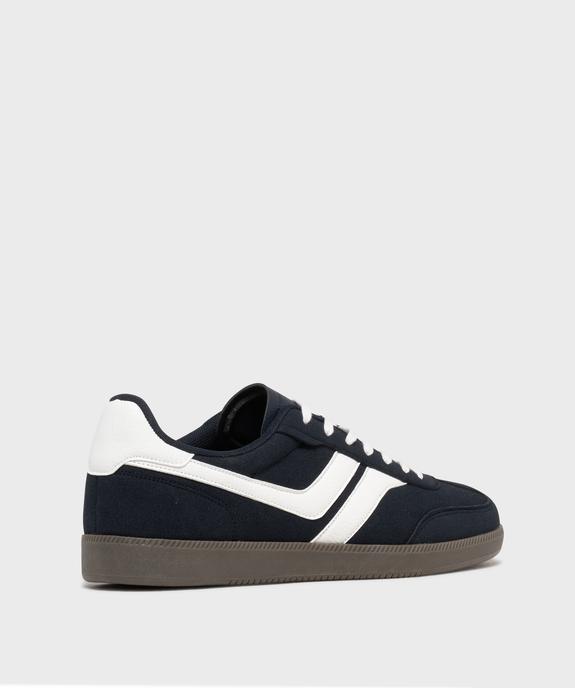 Baskets basses look vintage homme - Camps United vue4 - CAMPS - GEMO