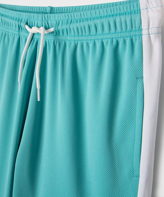 Short de sport en maille fluide avec ceinture ajustable garçon vue2 - GEMO (JUNIOR) - GEMO