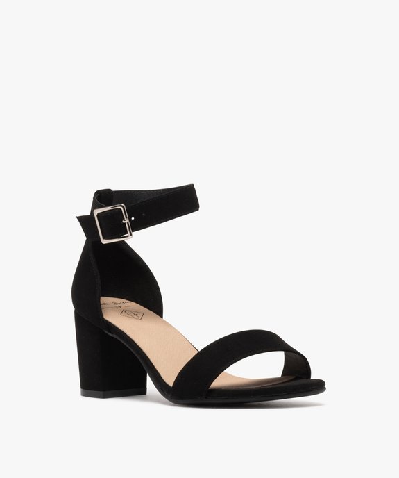 Sandales à talon avec bride cheville spéciales pied large femme - Valentina Baldano vue8 - VALENTINA BALDA - GEMO