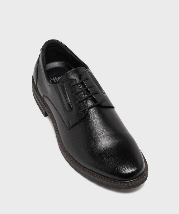 Derbies unies sans lacets à enfiler homme vue5 - G'FLEX - GEMO