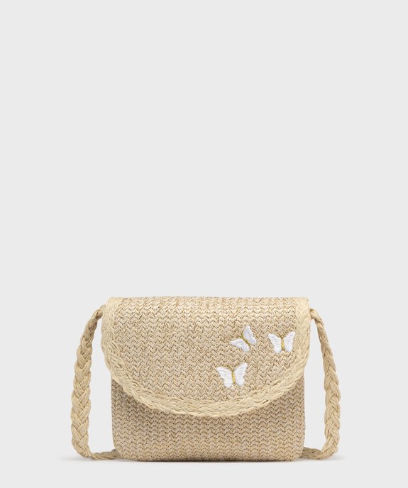 Sac bandoulière en paille fille vue1 - GEMO (ACCESS) - GEMO