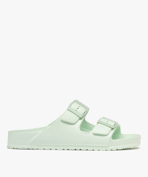 Sandales de plage avec brides ajustables femme vue1 - GEMO (PLAGE) - GEMO