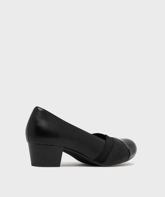 Escarpins confort semelle intérieure cuir femme vue4 - G'FLEX - GEMO