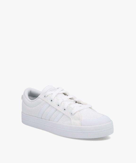 Baskets femme en toile unie et bout renforcé – Adidas Bravada vue2 - ADIDAS - GEMO
