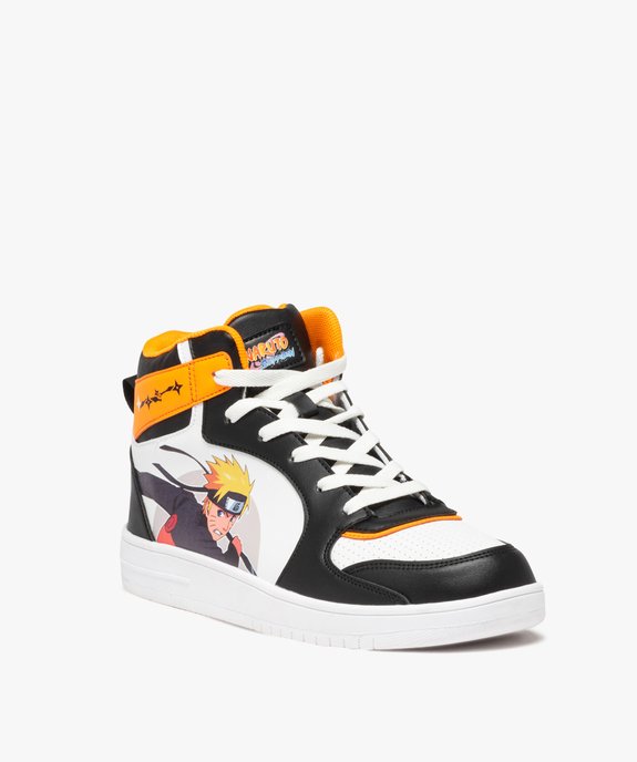 Baskets homme mid-cut à lacets - Naruto vue2 - NARUTO - GEMO